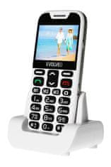 telefon za starejše EasyPhone XD, bel