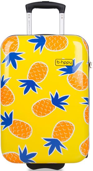 REAbags potovalni kovček B.HPPY Home Sweet Pineapple, S