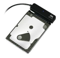 Ewent adapter USB 3.2 v SATA za 2.5" SSD/HDD, črn (EW7017)