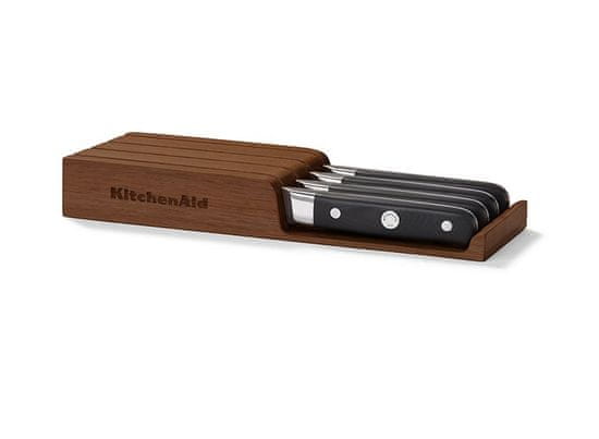 KitchenAid set nožev za zrezke Pro Steak, 4 kosi, s škatlo za shranjevanje