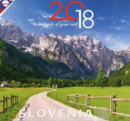 Stenski koledar Slovenija 2018
