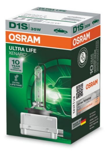 Osram žarnica Xenarc Ultra Life, 35 W D1S, xenon