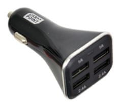 CarPoint avtopolnilec, 4 x USB, 6,8 A, 12 V / 24 V