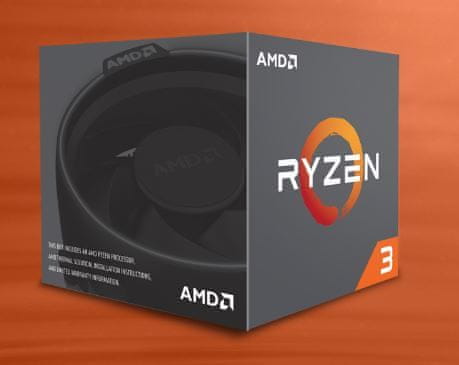 AMD procesor Ryzen 3 1200 s hladilnikom Wraith Stealth 65W (YD1200BBAEBOX)