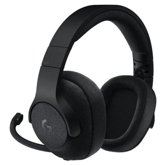 Logitech žične slušalke Gaming G433, 7.1 Surround, črna