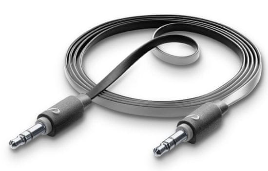 CellularLine audio kabel 3,5 mm, črn