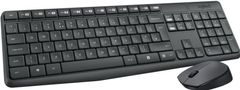 Logitech MK235 brezžični namizni komplet, US/Intl.