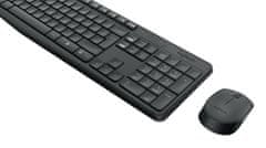 Logitech MK235 brezžični namizni komplet, US/Intl.