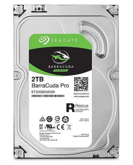 Seagate trdi disk BarraCuda Pro 2TB 3,5 SATA3