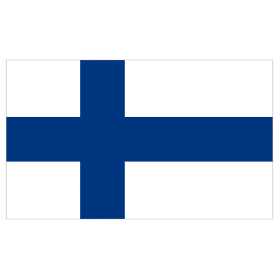 Finska zastava, 152x91 cm