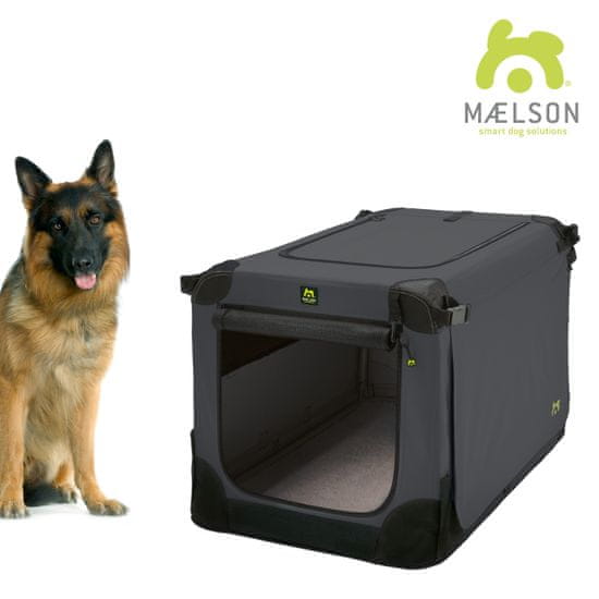 Maelson Soft Kennel transporter, črn/antraciten - odprta embalaža
