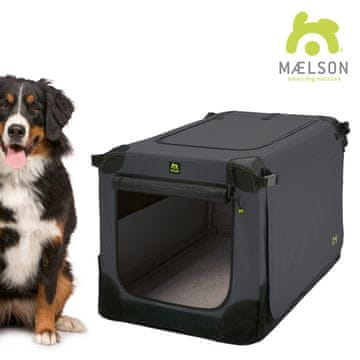 Maelson Soft Kennel transporter, črn/antraciten
