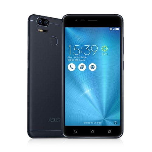 ASUS GSM telefon Zenfone Zoom S, črn