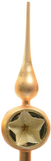 Kaemingk Okrasna špica zlata zvezda, 31 cm