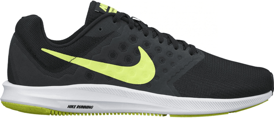 Nike moški tekaški copati Downshifter 7, črno-rumeni