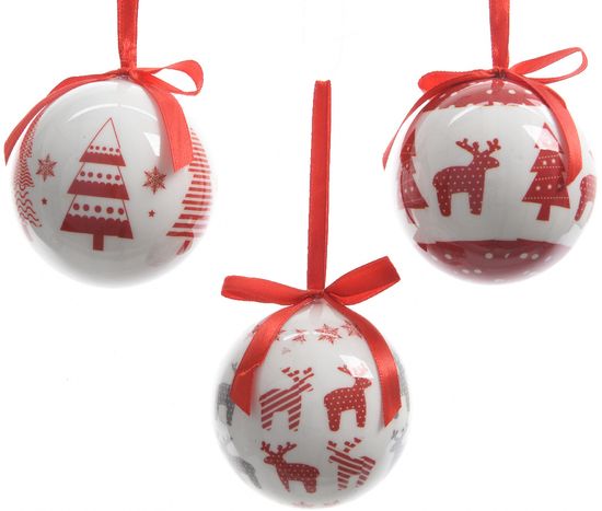 Kaemingk Božični okraski krogle, darilno pakiranje 7 kosov