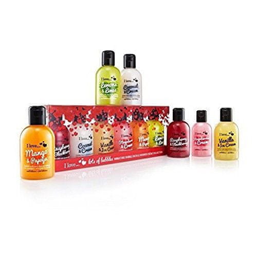 I Love Cosmetics set gelov Gift Set Bubbles Of Love 6 x 100 ml