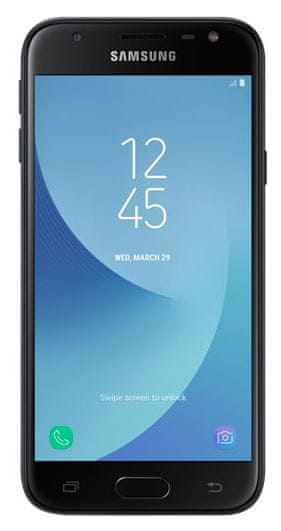Samsung GSM telefon Galaxy J3 2017 Duos, črn - Odprta embalaža