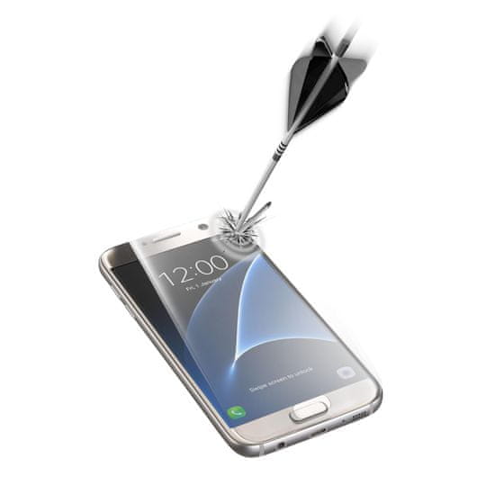 CellularLine zaščitno steklo Capsule za Samsung Galaxy S7, prozorno