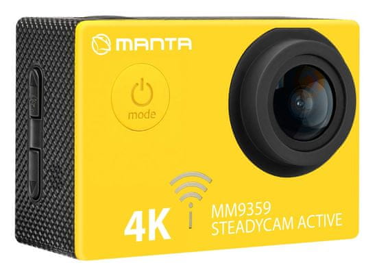 Manta športna kamera Steadycam Active MM9359 - odprta embalaža