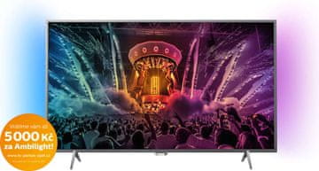 Philips 4K UHD LED TV sprejemnik 55PUS6201
