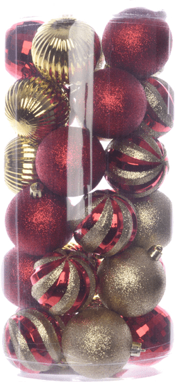 Kaemingk Božični okraski različni 30 kosov, zlata
