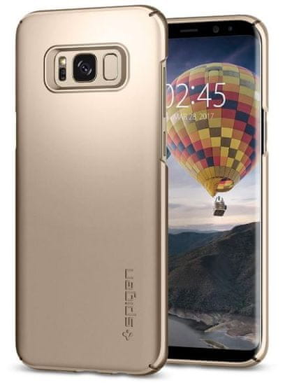 Spigen ovitek Thin Fit za Samsung Galaxy S8, zlat