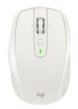 Logitech MX Anywhere 2S Bluetooth Darkfield laserska miška, svetlo siva