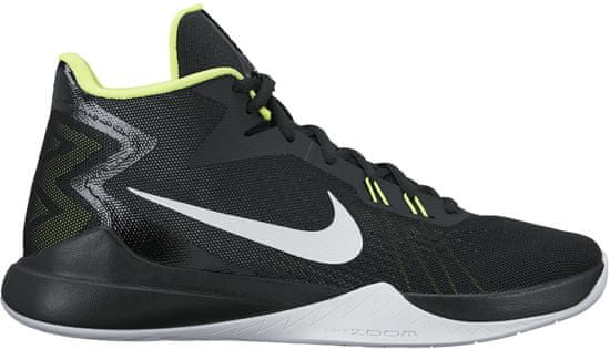 Nike moški športni copati Zoom Evidence Basketball, črno-zeleni