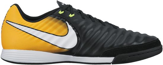 Nike moški športni copati za dvoranski nogomet TiempoX Ligera IV IC, črno-rumeni