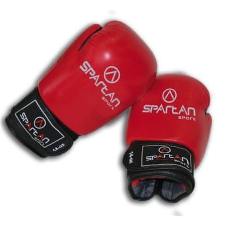 Spartan boks rokavice Senior, 226 g (8 unč), rdeče