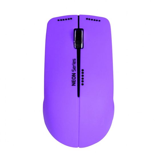 Port Designs miška Neon WL, vijolična + podloga (900503)