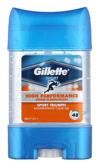 Gillette antiperspirant Clear Gel Triumph Sport, 70 ml
