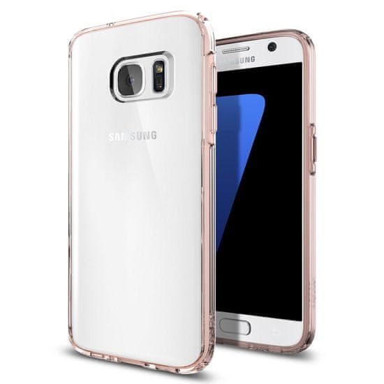 Spigen ovitek Ultra Hybrid za Samsung Galaxy s7, roza