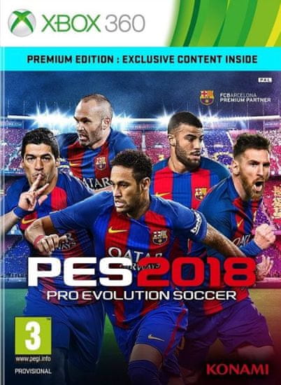 Konami Pro Evolution Soccer 2018 (Xbox 360) - Premium Edition