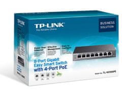 TP-Link gigabitno mrežno stikalo TL-SG108PE, 8-portno