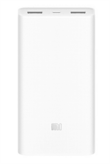 Xiaomi polnilna baterija Powerbank 2C 20000 mAh, bela
