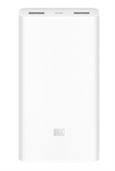 Xiaomi polnilna baterija Powerbank 2C 20000 mAh, bela