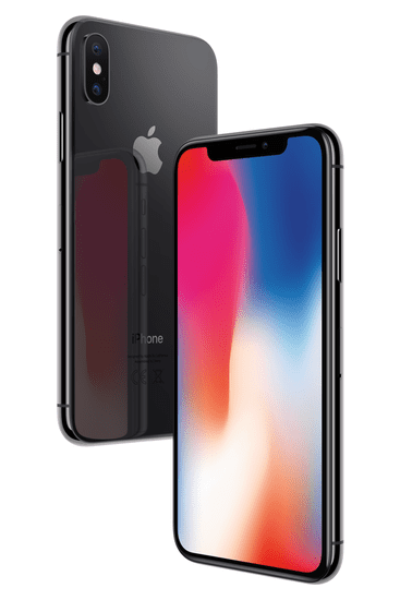 Apple telefon iPhone X, 256 GB, siv