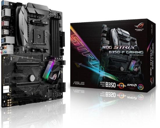 ASUS osnovna plošča MB Strix B350-F Gaming, AMD AM4, DDR4, ATX (90MB0UJ0-M0EAY0)