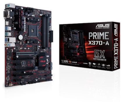 ASUS osnovna plošča MB PRIME X370-A, AMD AM4, DDR4, ATX