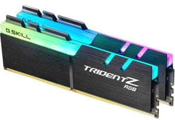 G.Skill pomnilnik Trident Z RGB DDR4, 16GB Kit (2x 8GB), PC4-25600, 3200MHz, CL16, 1.35V (F4-3200C16D-16GTZR)