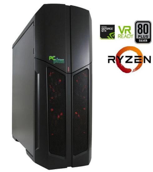PCplus namizni računalnik Dream Machine Ryzen5-160016GB/2TB+240SSD/GTX1060/FreeDos