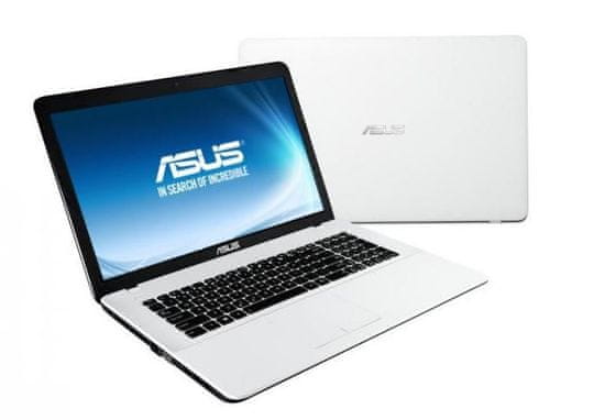 ASUS prenosnik VivoBook 17 X751-TY002 N4200/4GB/1TB/17,3HD+/GeForce 920MX/Endless, bel (90NB0EB2-M00040)