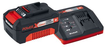 Einhell komplet polnilnik in baterija 18V 3,0 Ah Power X-Change - odprta embalaža