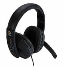 BML GameGod Rusher slušalke, črne z motivom (BMLGGRUS) - odprta embalaža