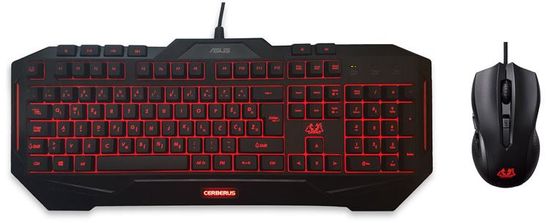 ASUS asus-namizni komplet Cerberus Combo, SLO - Odprta embalaža
