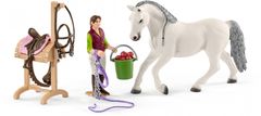 Schleich jahalna šola z jezdeci in konji 42389