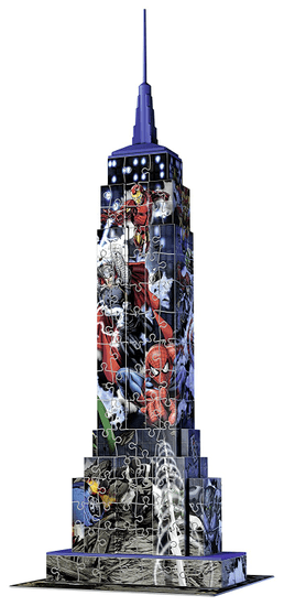 Ravensburger sestavljanka 3D, Empire State Building Marvel