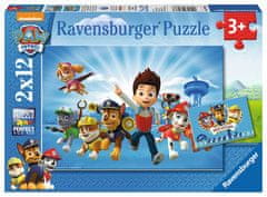 Ravensburger sestavljanka Tačke na patrulji in Ryder 2 x 12 delov (7586)